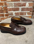 MAISON MARGIELA TABI TASSEL LOAFERS ‘BROWN’