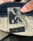 RICK OWENS DRKSHW MINERAL PEARL DEGRADE DETROIT DENIM ‘BLUE’