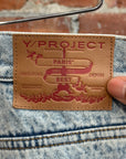 Y PROJECT CONVERTIBLE COWBOY DENIM ‘LIGHTWASH’