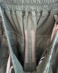 RICK OWENS DRKSHDW CARGO POD SHORTS ‘GREEN’