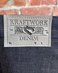 KRAFTWORK UNIFORM NO. 5 CROSSHATCH RAW DENIM ‘INDIGO’