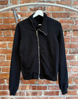 RICK OWENS DRKSDHW ASYMMETRICAL ZIP JACKET ‘BLACK’