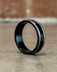 GUCCI DOUBLE-G BAND RING ‘BLACK’