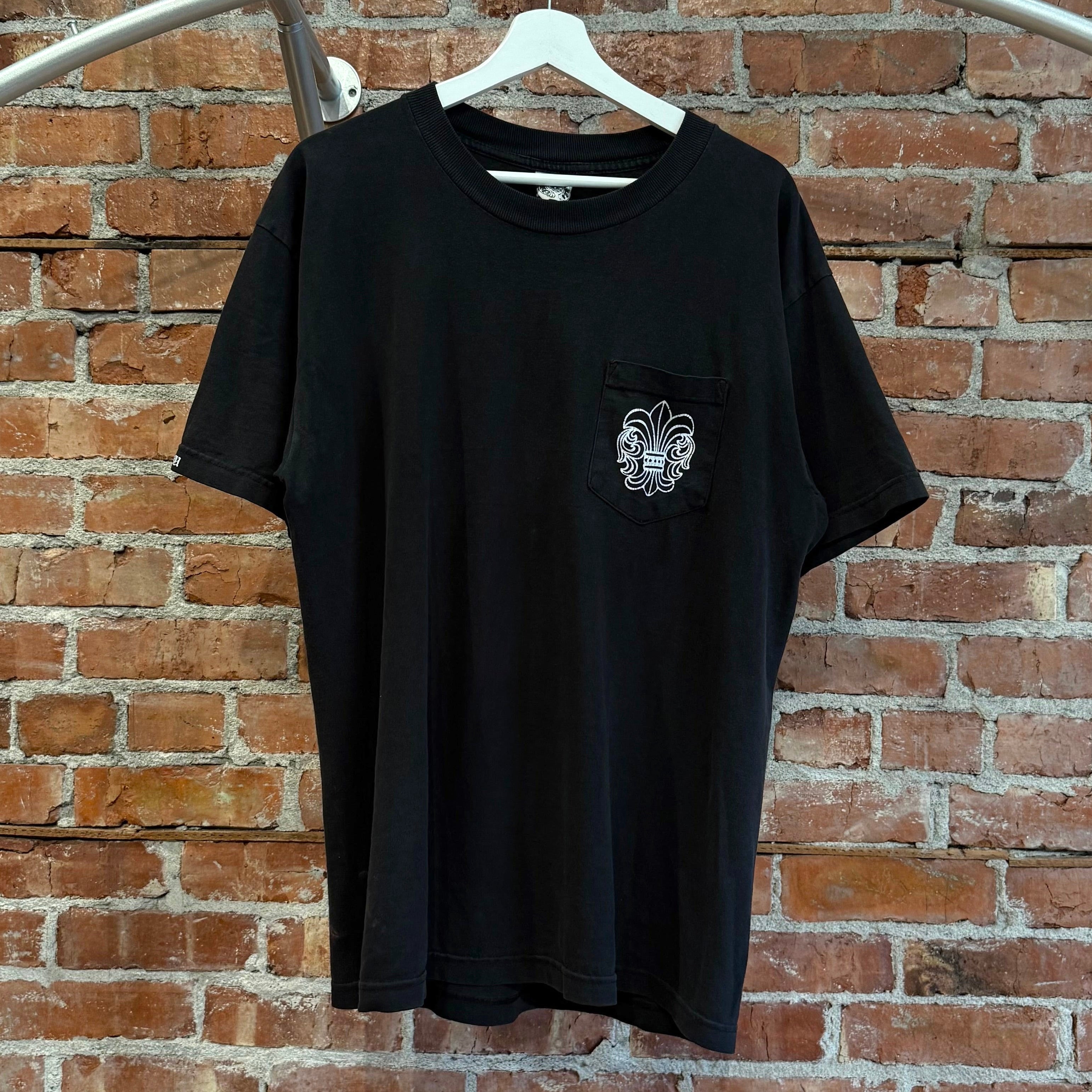CHROME HEARTS VINTAGE NYC EXCLUSIVE FLEUR TEE 'BLACK' – Sadō Room