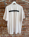 BALENCIAGA TAPED LOGO TEE ‘WHITE’
