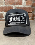 CHROME HEARTS VINTAGE TRUCKER HAT ‘BLACK’