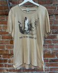 V.W WORLD'S END THUMB ARTISTRY TEE ‘TAUPE’