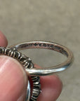 CHROME HEARTS TINY-E TRINITY RING ‘SILVER’