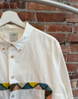 VISVIM CUBISM MAYAN SHIRT ‘WHITE’