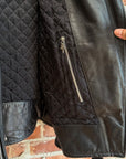 CHROME HEARTS VINTAGE JJ DEAN LEATHER JACKET ‘BLACK’