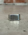MAISON MARGIELA STERLING SIGNET RING ‘SILVER’
