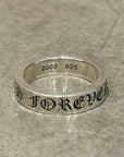 CHROME HEARTS FOREVER SPACER RING ‘SILVER’
