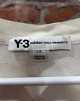 Y-3 YOHJI YAMAMOTO OVERSIZED LOGO TEE ‘WHITE’