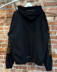 CHROME HEARTS BROWN F*CK YOU SCRIPT HOODIE ‘BLACK’