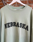 RAF SIMONS REDUX NEBRASKA CREWNECK ‘MINT’
