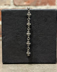 CHROME HEARTS DROP TINY-E 5-LINK EARRING ‘SILVER’