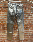 MAISON MARGIELA ARTISANAL PAINTED JEANS ‘SILVER’