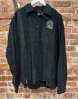 NEEDLES REBUILD 7 CUT FLANNEL ‘BLACK’