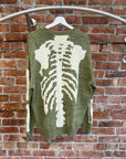 KAPITAL BONE SWEATER ‘GREEN’
