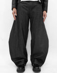 KRAFTWORK UNIFORM NO.5 BAGGY J CUT ‘BLACK RAW’