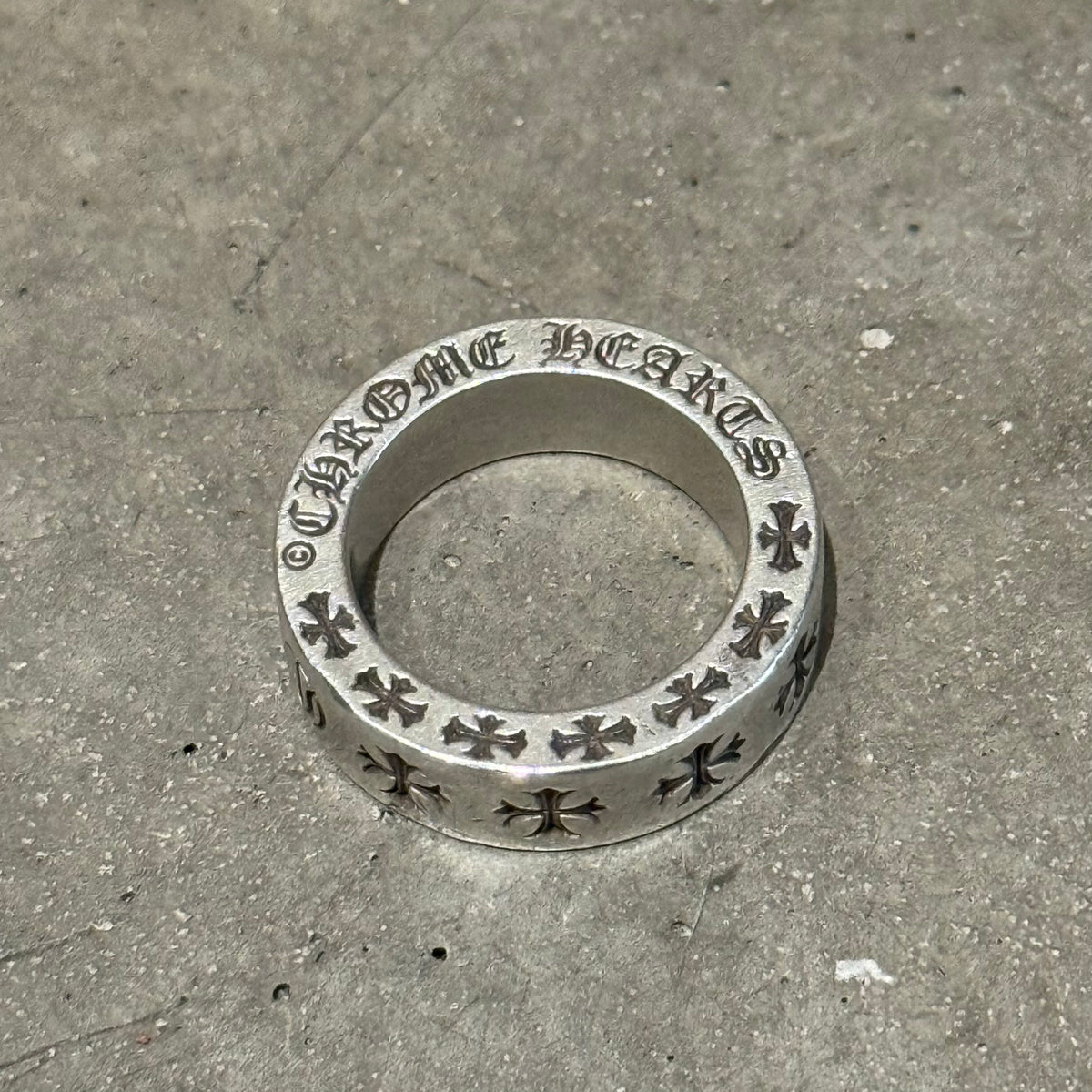 CHROME HEARTS 6MM FOREVER SPACER RING ‘SILVER’