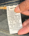 EVISU X PUMA LOW-RISE BOOTCUT DENIM ‘INDIGO/MINT’