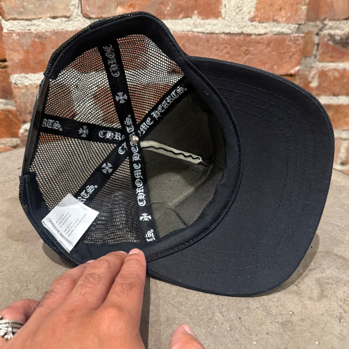 CHROME HEARTS LAS VEGAS TRUCKER ‘BLACK’