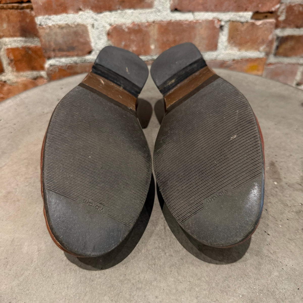 CELINE FRINGE TASSEL LUCO LEATHER LOAFERS ‘BROWN’