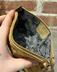 VIVIENNE WESTWOOD MINI PADDED CLUTCH ‘GOLD’