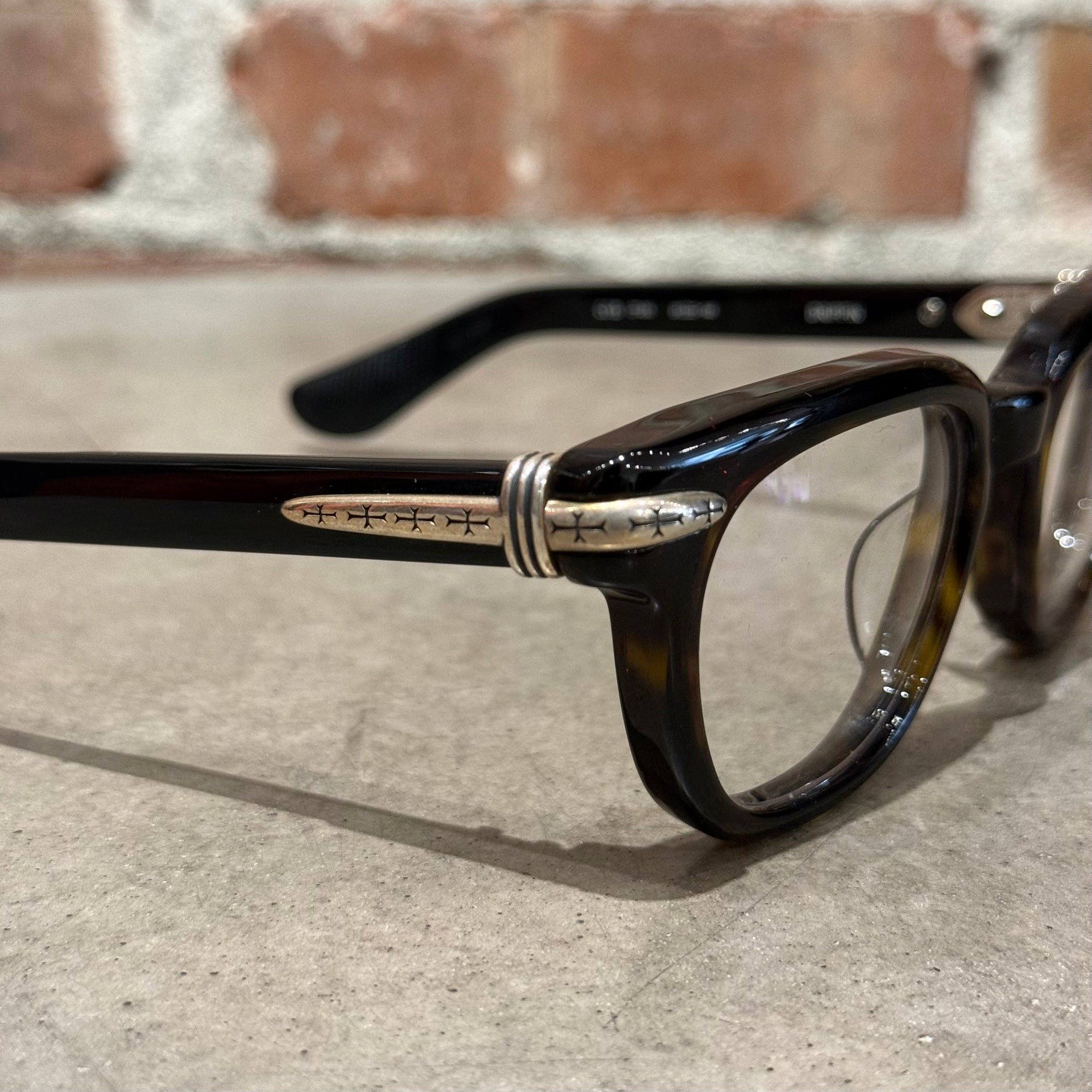 CHROME HEARTS DRIPPIN GLASSES ‘BLACK’