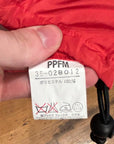 PPFM WINDBREAKER SHELL JACKET ‘RED’