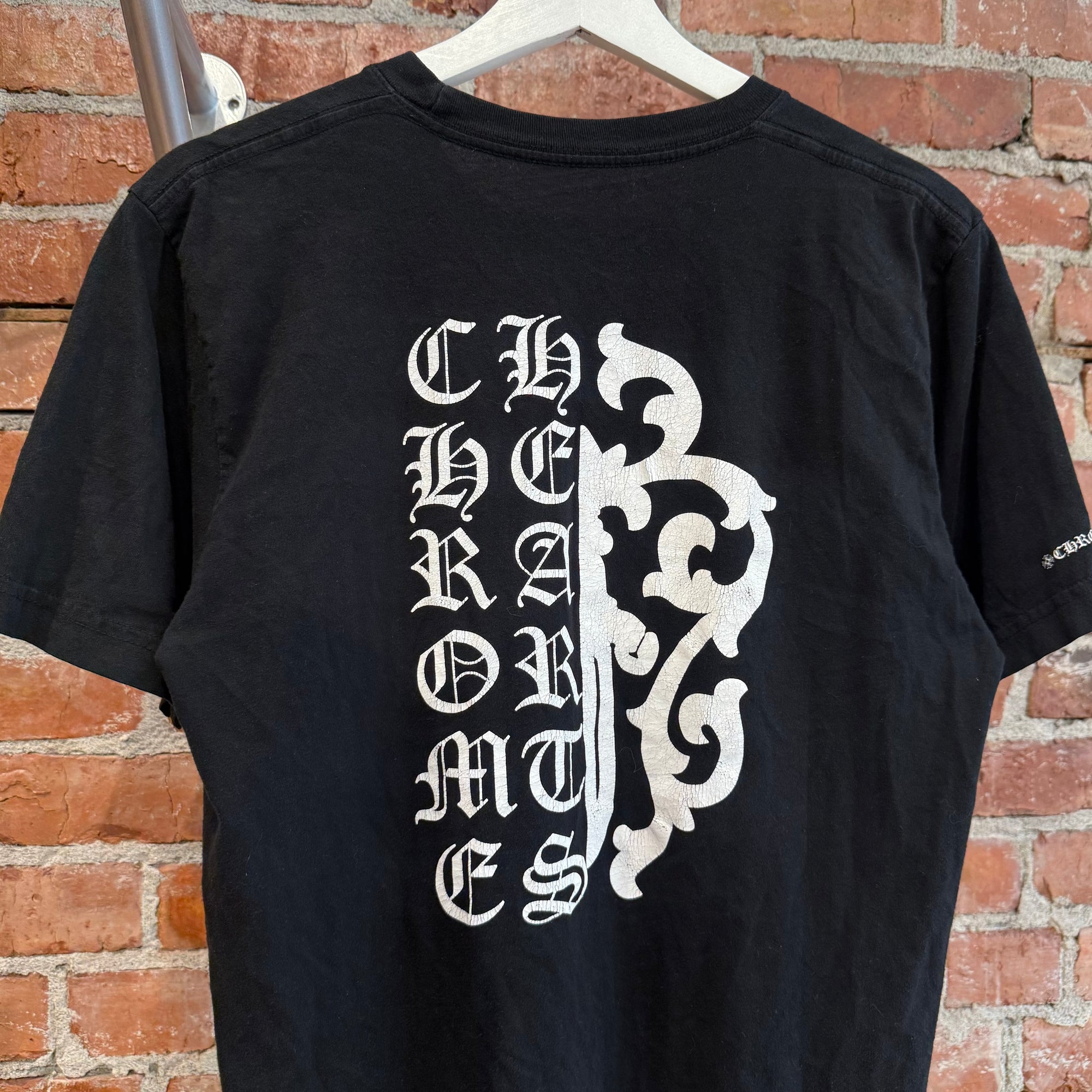 CHROME HEARTS VINE DAGGER POCKET TEE ‘BLACK’