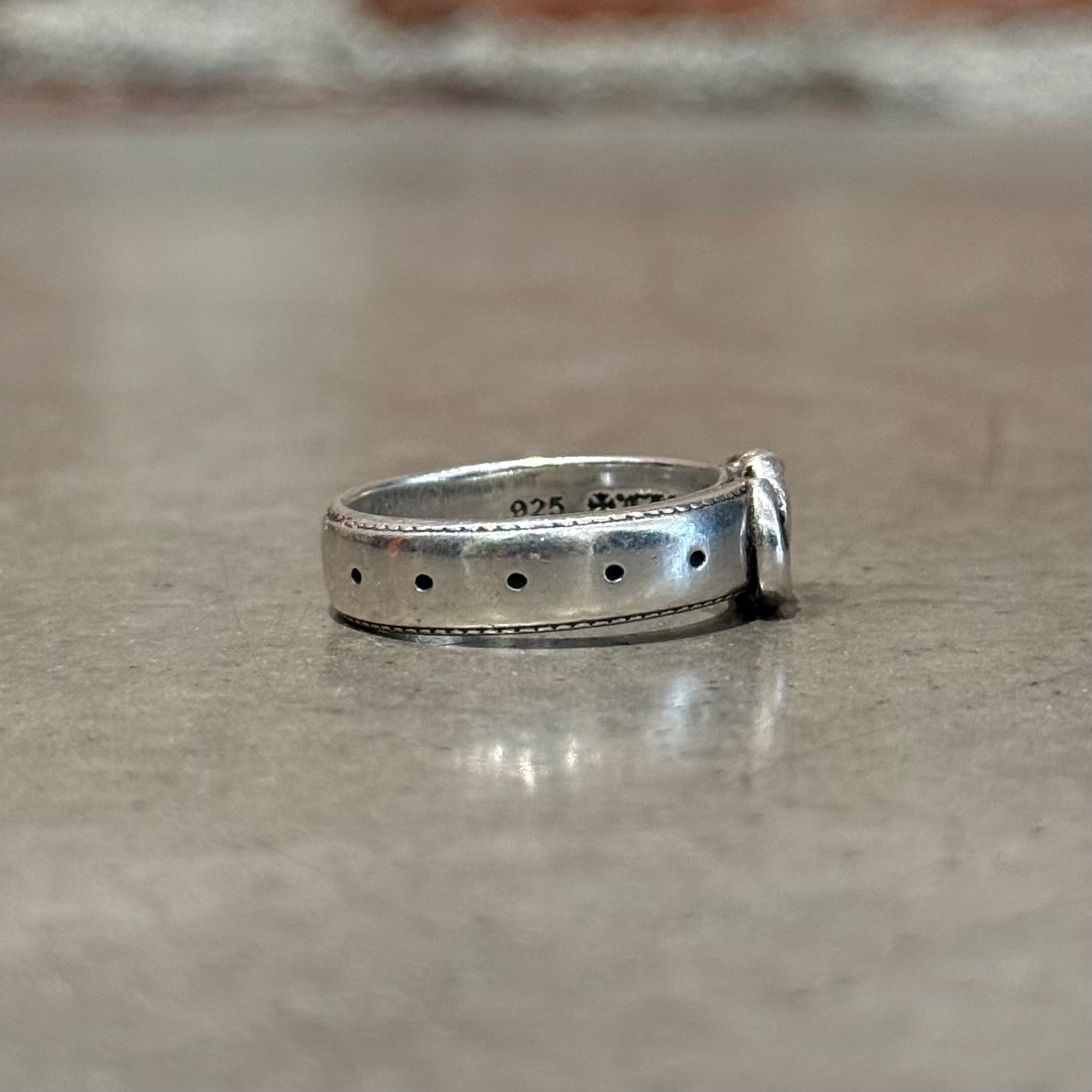 CHROME HEARTS CH BELT RING ‘SILVER’