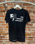 CHROME HEARTS THE HEROES PROJECT TEE ‘BLACK’