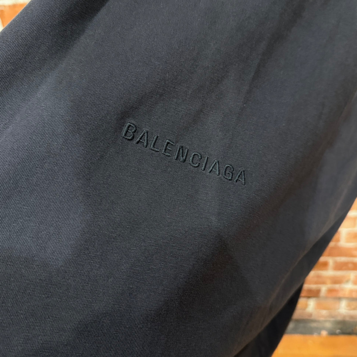 BALENCIAGA FW24 PARIS LIBERTY TEE ‘BLACK'
