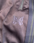 NEEDLES CLASSIC NARROW TRACK PANTS ‘BURGUNDY’