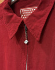 HYSTERIC GLAMOUR DICE LOGO FULL ZIP JACKET ‘RED’