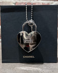 CHANEL CRUSH STORY LOCK CHARM NECKLACE ‘SILVER’