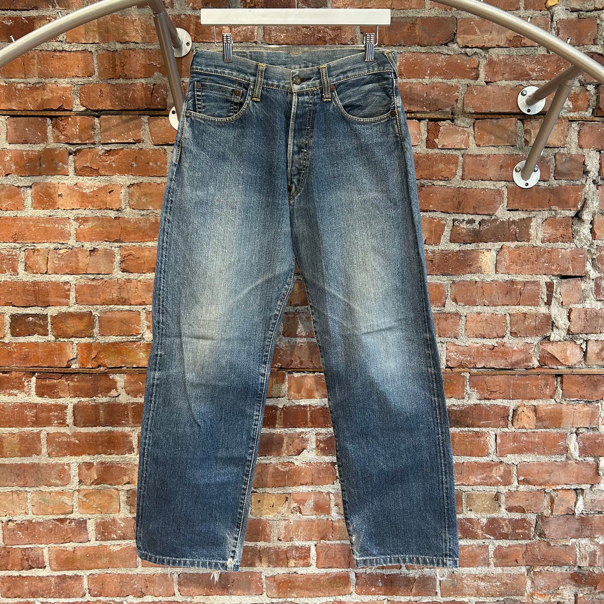 EVISU FADED OSAKA DENIM 'VINTAGE BLUE'