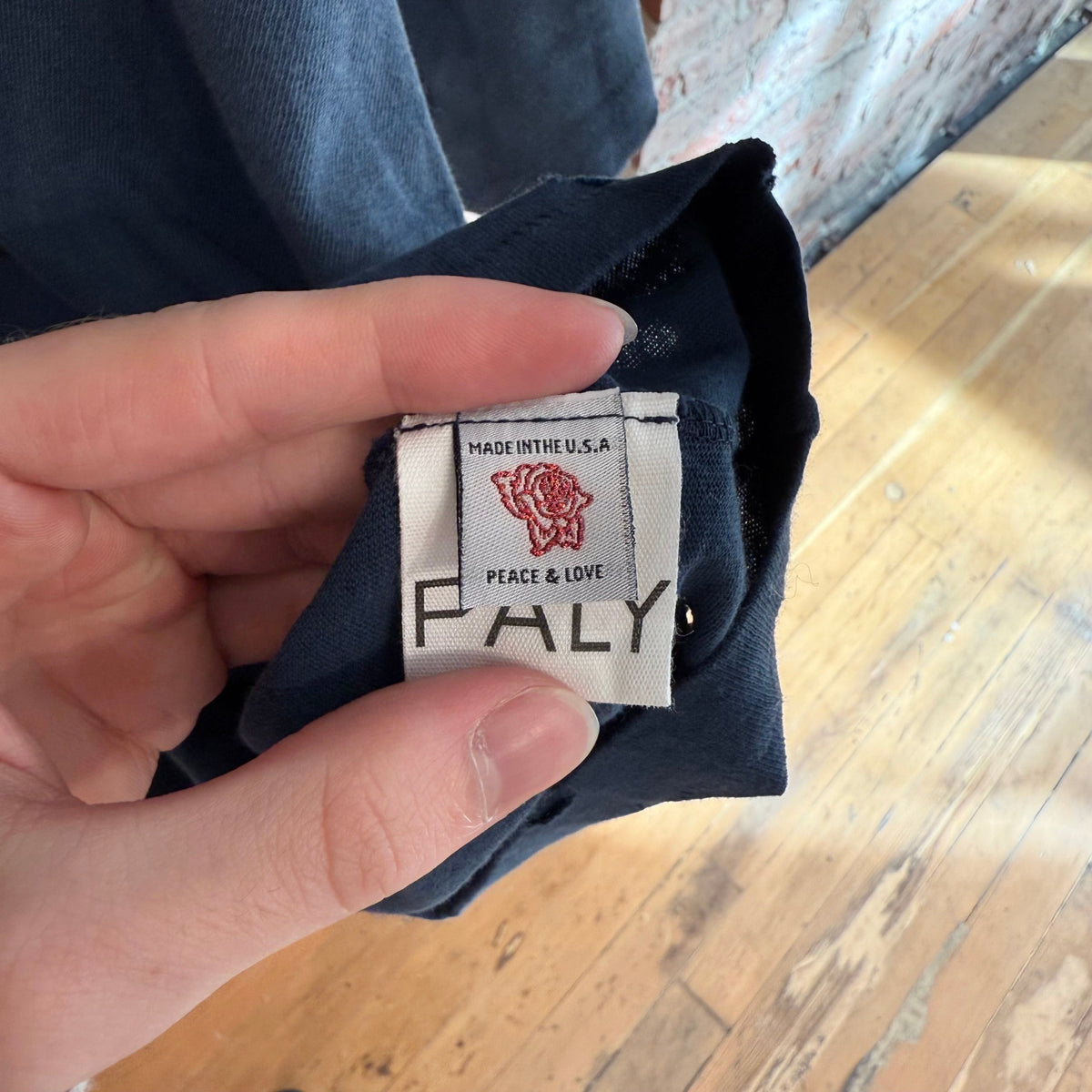 PALY HOLLWOOD SS26 BOUND FOR GLORY TEE ‘BLUE’