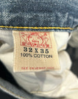EVISU FADED OSAKA DENIM 'VINTAGE BLUE'