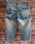 UNDERCOVER SS05 "BUT BEAUTIFUL II" DENIM SHORTS ‘MULTI’