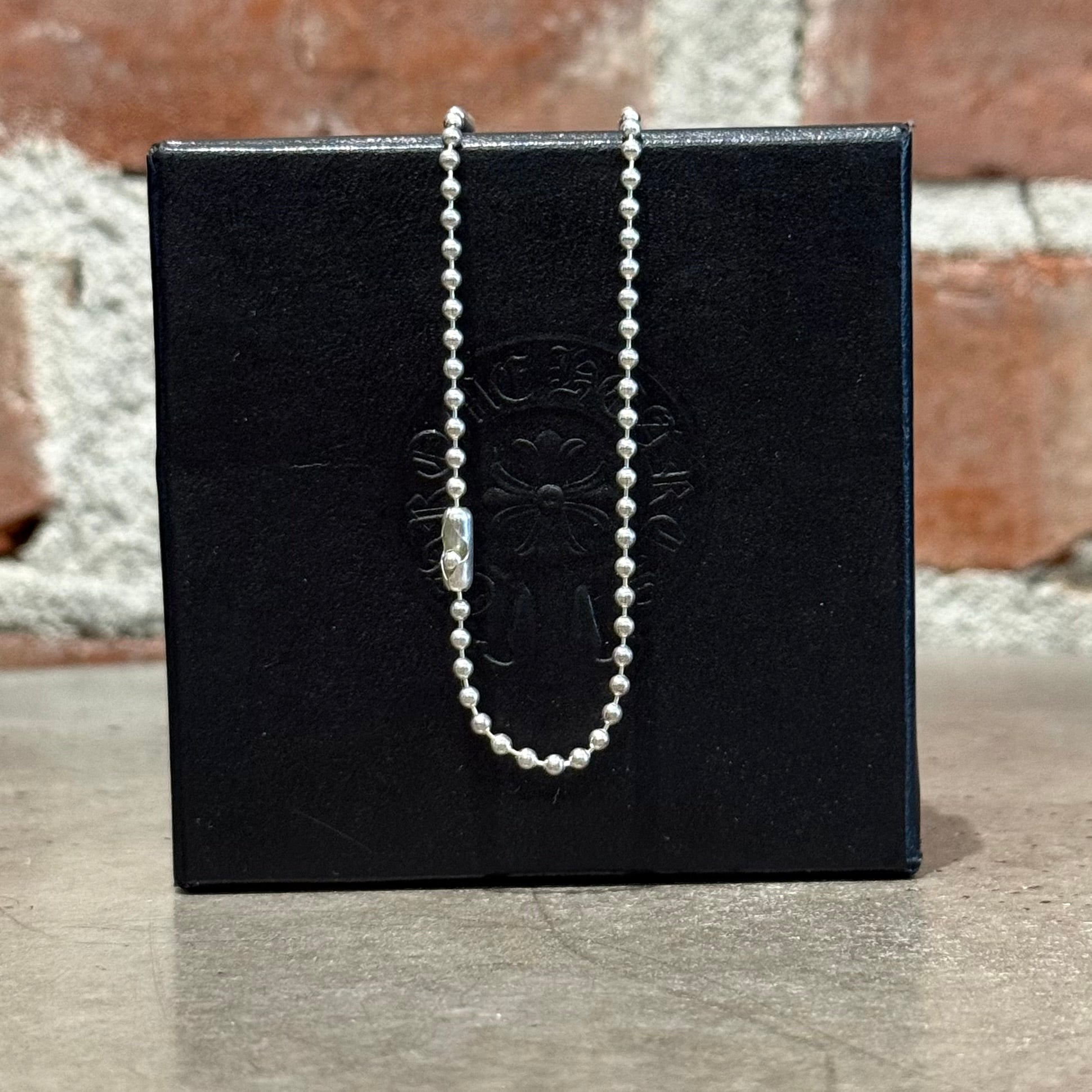 CHROME HEARTS BALL CHAIN NECKLACE ‘SILVER’