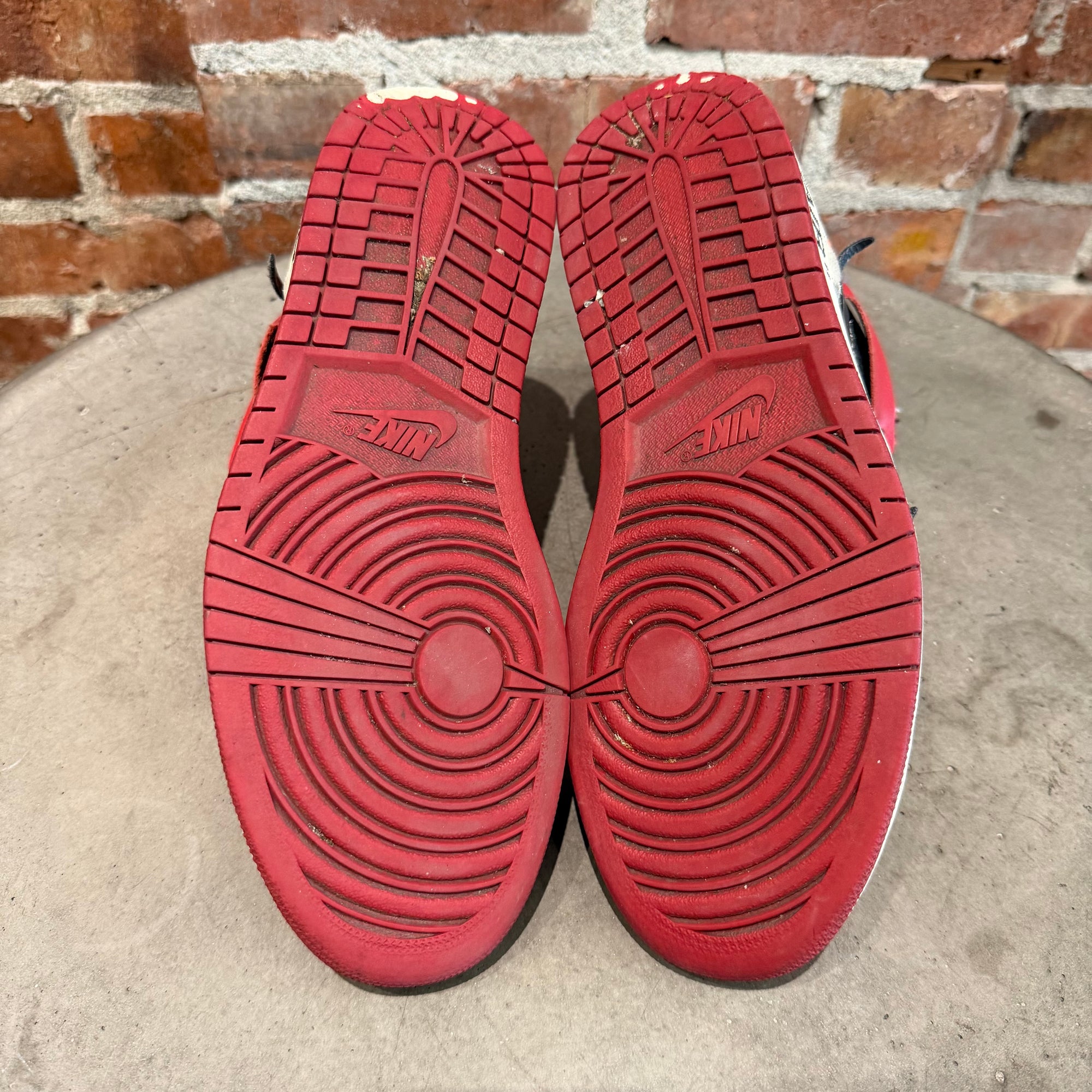 OFF WHITE X JORDAN 1 "THE 10" CHICAGO HIGH SNEAKERS ‘WHITE/RED’