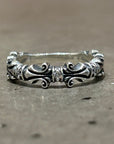 DEAL DESIGN LILY ROD RING 'SILVER'
