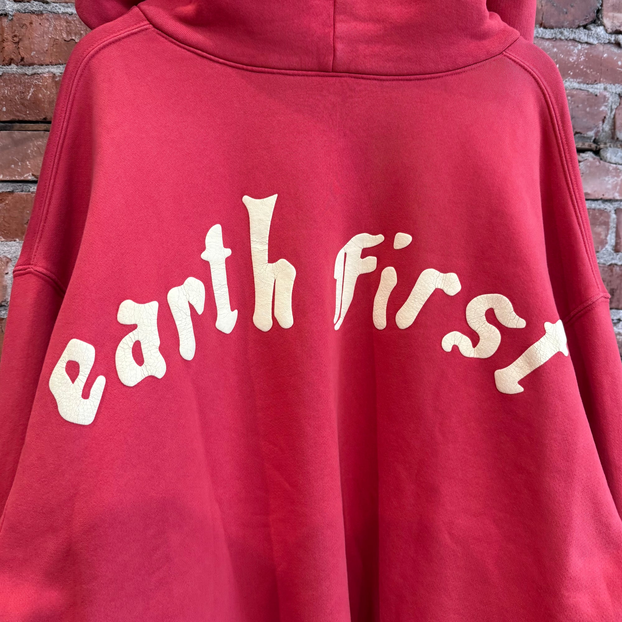 CPFM EARTH FIRST WWCD ZIP HOODIE ‘RED’