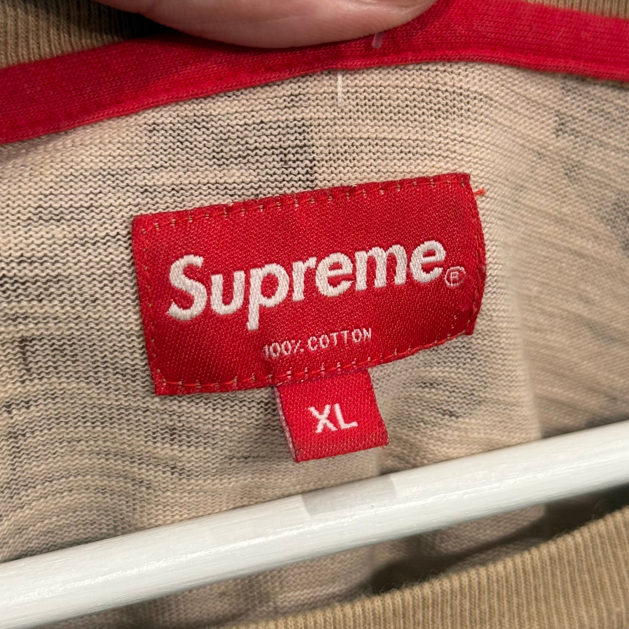 SUPREME FW15 DESERT CAMO LONGSLEEVE ‘SAND’