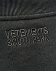 VETEMENTS FW24 SOUTH PARK CREWNECK ‘BLACK’