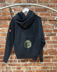 CAV EMPT STITCHED HOODIE ‘BLACK’