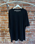 RICK OWENS PORTERVILLE FW24 TOMMY TEE ‘BLACK’